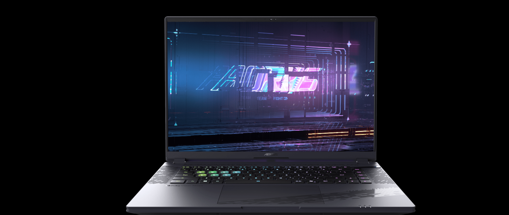A large marketing image providing additional information about the product Gigabyte AORUS 16X ASG - 16" 165Hz, 14th Gen i7, RTX 4070, 32GB/1TB - Win 11 Gaming Notebook - Additional alt info not provided